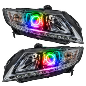 Honda CR-Z Headlight Halo Kit - ORACLE Lighting - ColorSHIFT w/o Controller - `10-`16